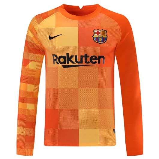 Tailandia Camiseta Barcelona Portero ML 2021-22 Rojo